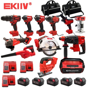 Oferta Especial: Juego de Herramientas Inalámbricas EKIIV 21v Max de Iones de Litio, 12 Piezas, con Certificado CE - Product Image 5