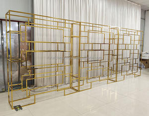 FURUN, estante para vino de boda, barra de exhibición, barra de recepción de boda elegante, Fondo, decoración de eventos de boda - Product Image 5