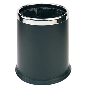 Multicolor Waste Bin Stainless Steel Double Layer Metal Barrel Room Trash Bin