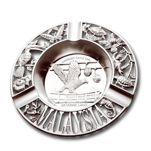 Cenicero de Metal Artesanal, Cenicero Personalizado para Cigarros y Cigarrillos con Logotipo - Product Image 2