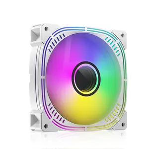 OEM Newest Design Colorful PC Case 12V Fan 120mm RGB LED Cooling Fan Ventilador Optional With ARGB Controller Set