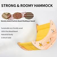 Meubles en bois au design luxueux perchoir de fenêtre en forme de lune pour chat Installation facile lit suspendu intérieur hamac pour chat pour chats lits pour animaux de compagnie