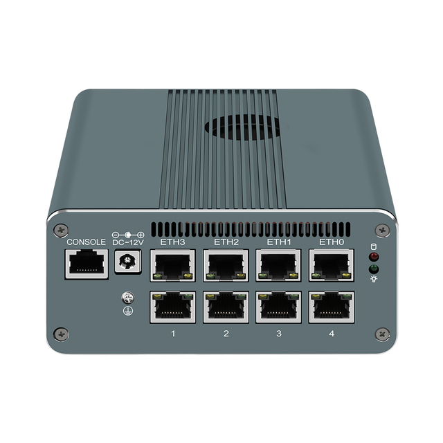 10Gbe SFP+ Pfsense Firewall NAS Mini PC Intel Core I5 1240P U300E 8505 64GB DDR5 2TB M.2 NVMe SSD 4xI226V Home Server Router
