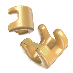 หมอนเมมโมรี่โฟมรูปตัวยู สีขาว หมอนเสริมความงามป้องกันริ้วรอยสำหรับผู้ใหญ่ ความแน่นปานกลาง - Product Image 5