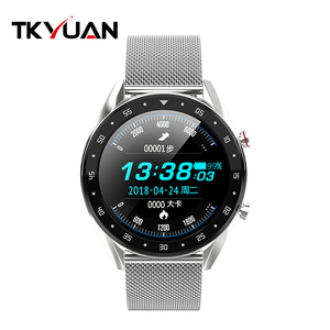 TKYUAN IP68 impermeable reloj inteligente ECG presión arterial con <span class=keywords><strong>la</strong></span> música de Bluetooth BT llamada Smartwatch L7 - Product Image 5