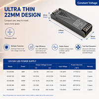 Alimentation électrique à tension constante LED ultra-mince 12V 100W AC-DC pour projecteur et éclairage public à haute efficacité