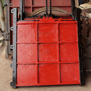 Two-Way <strong>Water</strong> Stop Circular Cast <strong>Iron</strong> Gate with Gearbox Core Reverse Osmosis 800W Power 30kg Weight Customized 1 Year Warranty - Product Image 1