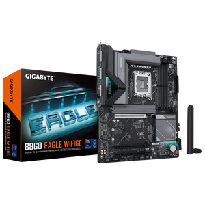 เมนบอร์ด Gigabyte B860/B860M EAGLE WIFI6E สำหรับเดสก์ท็อป ซีรีส์ Falcon ชิปเซ็ต Intel รองรับกราฟิกการ์ดแบบคู่ หน่วยความจำคู่ รองรับ ATX SATA แบบรวม - Product Image 4