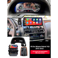 5-Piece Interior Upgrade Kit for Nissan Patrol Y62 2012-2022 Infiniti QX80/qx56