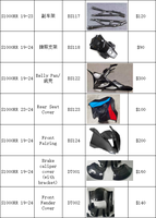 Kits de carénage en fibre de carbone pour BMW S1000rr 2019-2024, accessoires de modification de moto