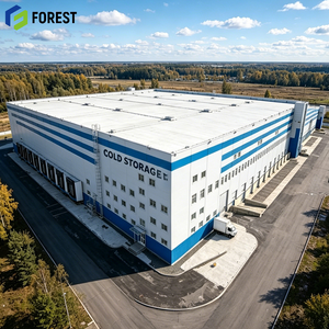 Refrigerated Warehouse Building Seismic Resistant Professional Grade Agricultural Plant Pu Sandwich Panel - Product Image 1