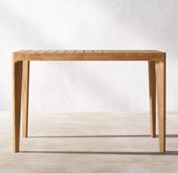 Meubles de bar en teck Design moderne Table de café Ensemble de bar haut Meubles d'extérieur