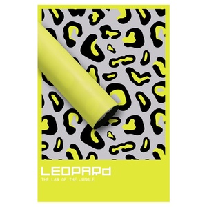 Joywood ใหม่กระดาษห่อพิมพ์ลายเสือดาวสำหรับช่อดอกไม้ - Product Image 6