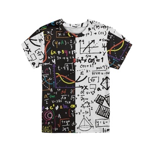 Conoscenza <span class=keywords><strong>matematica</strong></span> ragazzi ragazze camicie grafiche 3D all'ingrosso 3-16 anni Cool girocollo t-shirt Unisex Top manica corta t-shirt Unisex - Product Image 2