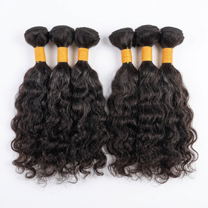 Cabello Humano Remy Sin Procesar de Templo Indio, a Granel, con Cutícula Alineada, Rizado Natural, Rizado Suelto, Rizado Jerry, Rizado Profundo, Rizado Ondulado, 100 gramos - Product Image 1