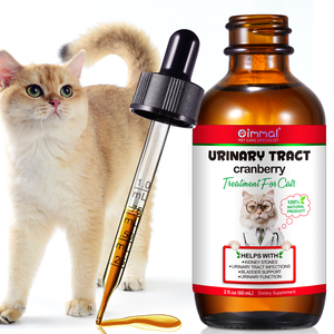 OIMMAI, 60ml, suplemento dietético para mascotas, <span class=keywords><strong>tratamiento</strong></span> de cálculos renales, infección del tracto urinario, soporte de arándano, soporte de vejiga para gatos - Product Image 4