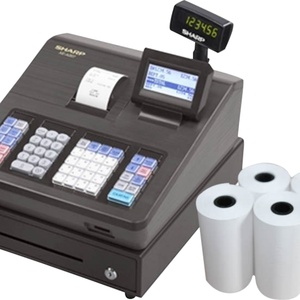 Rollos de Papel Térmico para Caja Registradora de Una Sola Capa, Económicos de Fábrica, 80x80 mm, Libres de BPA, 100% Pulpa de Madera, Certificación ISO9001 - Product Image 4