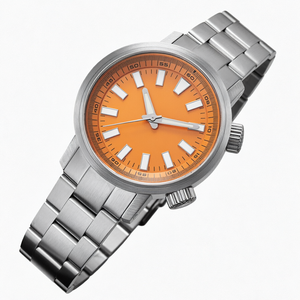 Montre de plongée automatique mécanique squelette personnalisée OEM sous marque privée, étanche 200m, achetable en échantillon unique, vente en gros - Product Image 1
