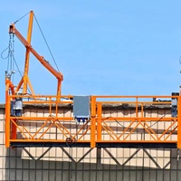 Plataforma Colgante de Aleación de Aluminio ZLP500 ZLP1000, Torre de Andamio Suspendida Galvanizada en Caliente y Pintada para Fachadas