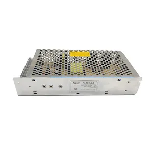 S-120W-24V S 단일 그룹 시리즈 스위칭 전원 공급 장치 소스 3D 프린터 용 인기 모델 AC DC