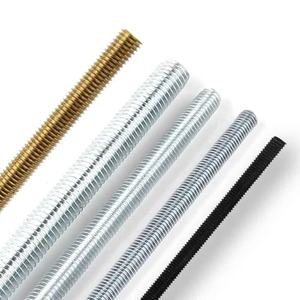 Laiton carbone acier inoxydable 304 316 A2 <span class=keywords><strong>A4</strong></span> Gr 4.8 8.8 plaine noir zingué HDG DIN975 DIN976 <span class=keywords><strong>tige</strong></span> <span class=keywords><strong>filetée</strong></span> - Product Image 2