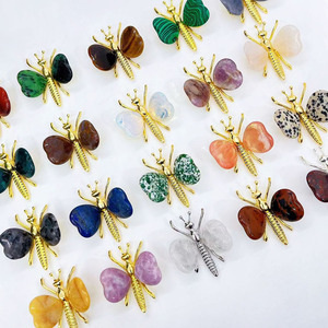 <span class=keywords><strong>Abeja</strong></span> de cristal transparente al por mayor, Ojo de <span class=keywords><strong>tigre</strong></span> tallado, árbol, ágata, <span class=keywords><strong>abeja</strong></span> para Decoración - Product Image 3