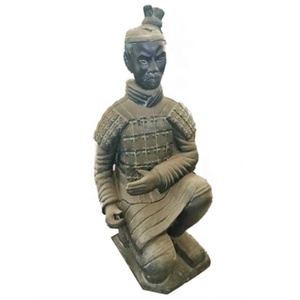 <span class=keywords><strong>Statue</strong></span> da giardino classiche a grandezza naturale in fusione di bronzo con guerrieri in <span class=keywords><strong>Terracotta</strong></span> in vendita - Product Image 4