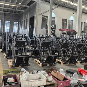Máquina comercial de <span class=keywords><strong>prensa</strong></span> de piernas de 45 grados para entrenamiento de glúteos y cuádriceps para fortalecer la parte inferior del cuerpo sin tensión en la espalda - Product Image 5