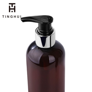 Bouteilles vides de luxe en PET avec pompe pour gel douche, shampoing et après-shampoing, contenances 200, 250, 300, 500, 1000 ml - Product Image 3