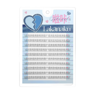 ลาคานาคุ ขนตาปลอมแบบติดแถบใส 10 แถว รุ่น B Curl สำหรับใช้ในชีวิตประจำวัน - Product Image 1