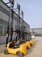 Chariot élévateur électrique YCMG de haute qualité avec batterie au plomb, petit modèle 1 à 1,5 tonne