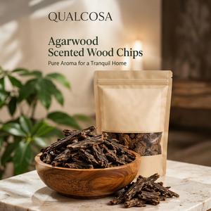 Bâtonnets d'encens parfumés au bois d'agar de qualité supérieure, parfum d'intérieur chinois, Oud aromatique, pot-pourri naturel, diffuseur Bakhoor, brûleur et support - Product Image 1
