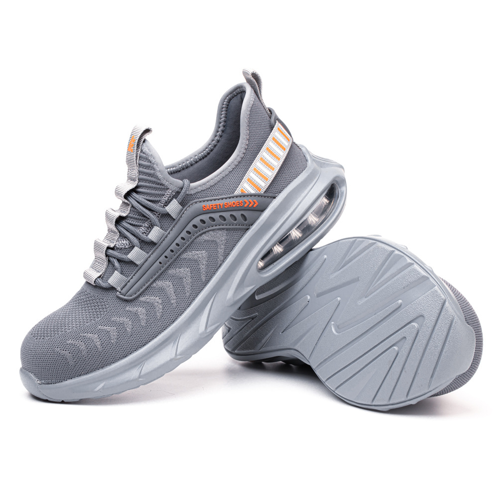 Дышащие удобные мужские неразрушаемые ботинки, защитная обувь со стальным носком, Женская защитная обувь
