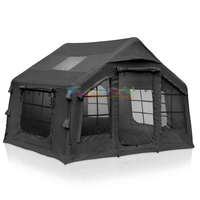 Tente gonflable chaude de luxe en gros résistant aux UV Oxford automatique grande tente d'air Camping tente étanche gonflable extérieure