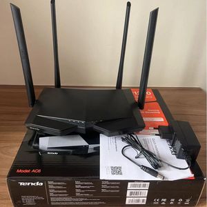 Tenda Ac6 Dual-Tần Số 1200M Router Không Dây 4 Anten 5G 2.4G Tường Lửa WDS/WPS Trắng Châu Âu Mỹ Anh Nhà Mới - Product Image 2