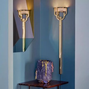 Modern Gold Metal <b>Table</b> <b>Lamp</b> Led Light Source E27 Bulb <b>Base</b> Switch Control For Living Room Bedroom Desk Lighting - Product Image 5