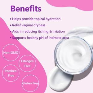 Intimate Vulva Balm <b>Cream</b> Formulated Sea Buckthorn Oil Lactic Acid Sodium Hyaluronate-Feminine Hygiene <b>Vaginal</b> Gynecological - Product Image 4