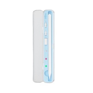 Estuche para lápices de Apple, cierre de plástico transparente con clip para escuelas, oficinas, diseño novedoso, almacenamiento de gran capacidad - Product Image 2