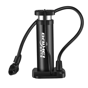 Portable bicycle accessories air foot pump