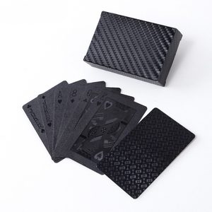 맞춤 인쇄 금색 PVC 포커 방수 플라스틱 카드 전문 제조업체 제작 카지노 도매용 게임 카드 - Product Image 3