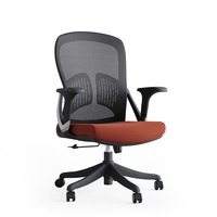 Milieu Du Dos Support Lombaire Fauteuil Visiteur Personnel De Travail Exécutif Ergonomique Chaise De Bureau
