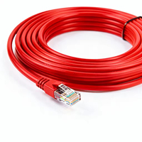 Cable de Red de Cobre UTP Cat5e SIPU de 1.5m-10m, Cable de Conexión Ethernet para Automatización de Edificios IT y Cableado de Hogares Inteligentes