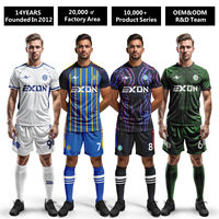 Uniforme de Fútbol Sublimado Personalizado con Tela Transpirable para Partidos de Clubes