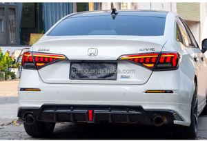 DK <span class=keywords><strong>Motion</strong></span> для Honda 11-го поколения Civic Sedan светодиодные задние фонари 2021 2022 2023 задний фонарь 12 В Автомобильный задний фонарь в сборе - Product Image 5