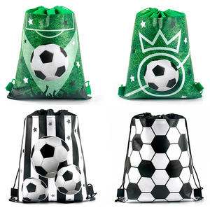Children <strong>Football</strong> Drawstring <strong>Bags</strong> Non-Woven Fabric Sport <strong>Party</strong> Goodie Favor <strong>Bags</strong> Gifts for Birthday <strong>Party</strong> Soccer Pouch <strong>Bag</strong> - Product Image 2