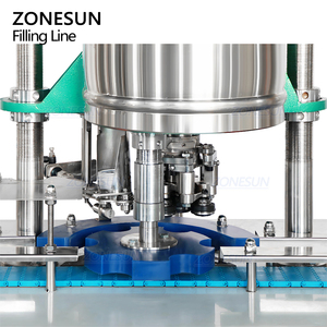 ZONESUN ZS-FAL180A11 Línea de Producción de Llenado Isóbarico y Sellado de Latas de Bebidas con Anilla, Totalmente Automática - Product Image 6
