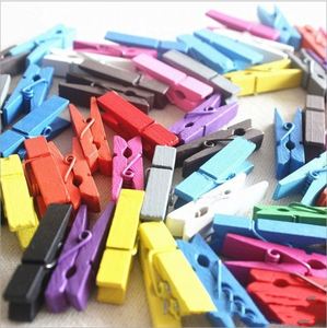 Pinzas de Madera de Abedul para Fotos, Hechas a Mano, Pequeñas, de 2.5~7.5 cm, para Bolsas de Lona, Diseño Multifuncional para Secar Ropa, Directo de Fábrica - Product Image 1