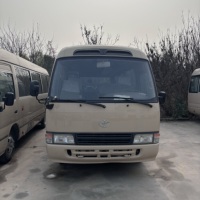 Bus Toyota Coaster d'occasion à 30 places, conduite à gauche, en bon état, à vendre