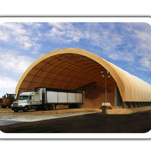 Tente de stockage industrielle temporaire personnalisable, résistance au vent 110 km/h, résistance à la neige 55 kg/m² - Abri industriel en PVC, tente d'entrepôt - Product Image 5