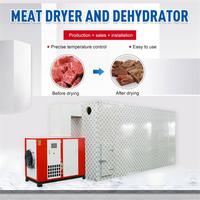 Machine professionnelle de séchage de saucisses italiennes de grande capacité, four de séchage industriel à circulation d'air chaud